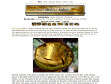 Tablet Screenshot of mexicanamber.org.uk